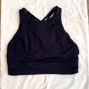 Lululemon free to be serene bra size 10 navy